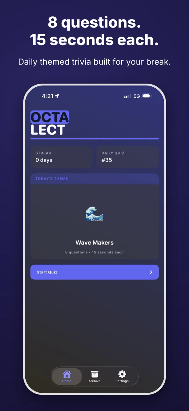 framm.me-generated App Store screenshot 1 for octalect